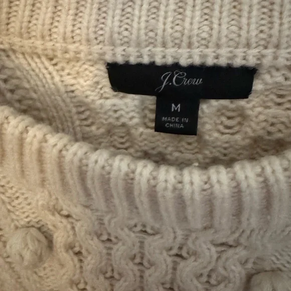 J Crew wool blend sweater size m - Picture 3 of 4